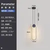 Lámpara de araña pequeña para mesita de noche de dormitorio simple moderna Red Viral nueva iluminación de lujo pared de fondo de sala de estar bar pasillo lámpara de araña de línea larga