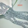 Roda de Contas de Vidro Coloridas Brilhantes Imitação Swarovski Contas de Fio Contas Planas Contas Soltas Acessórios para Joias DIY Atacado