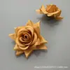 Flores de Rosa con Cuernos Pequeñas Artificiales, Arreglos de Flores de Rosa con Cuernos Envueltos a Mano, Arreglos de Flores de Pared, Decoraciones de Flores para la Muñeca, Materiales Florales Decorativos para Manualidades