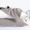 Funda de almohada de gasa de algodón puro, Par de algodón puro, Gama alta, Sencilla, Suave, Transpirable, Absorbente de sudor, Resistente a la suciedad, Funda de almohada engrosada Fábrica