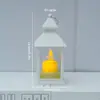 Lâmpada de vela de Natal transfronteiriça, lâmpada de vela eletrônica led, luz noturna portátil, ornamentos criativos, presente, estilo simples