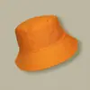 Chapéu de Pescador 100% Algodão com Logo Personalizado, Chapéu Bucket Unissex de Aba Larga, Proteção Solar, Casual para Exterior, Moderno e Versátil