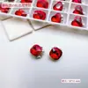Accesorios Populares para Uñas, Lujo Accesible Bolas Cuadradas Gruesas Hechas a Mano con Diamantes, Accesorios para Uñas de Aleación de Cristal Super Brillantes de Celebridad de Internet