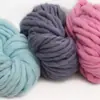 Hilo islandés extra grueso, popular en Corea, para hacer a mano gorros, bufandas y mantas; suministros de tejido hechos a mano disponibles del fabricante
