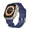 Novo Modelo Adequado para Pulseira Apple Watch 8ª Geração Watch Ultra/Se Pulseira de Silicone Esportes de Montanhismo Pulseira iWatch