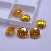 Zircón de Corte Rosa de 5A Piedra Suelta Rosa Dorada Milenio Piedra Preciosa Anillo Colgante Pulsera DIY Piedra de Incrustación