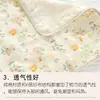 Toalla de almohada de gasa para bebé Algodón Jacquard para recién nacidos Seis capas Hogar Niños Bebé Almohada Cinta