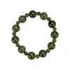 Contas de jade natural, materiais de cristal de jade Hetian, pulseiras personalizadas DIY, materiais de jadeíta antigos, pulseiras de atacado
