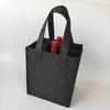 Bolsa de Fieltro para Vino Tinto, Bolso de Fieltro a la Moda, Bolsa de Regalo para Vino, Bolsa de Compras con Logotipo Impreso para Guardar Souvenirs