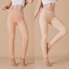 Leggings Transfronterizos Otoño e Invierno, Talla Extra Grande, Terciopelo de Perla, Forro Polar, Engrosados, Pantalones Térmicos con Pie para Mujer para Ropa Exterior, Fabricante de Pantalones de una Pieza