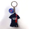Real Madrid Massey Neymar Levan Harland Chaveiro de Camisa Chaveiro de Borracha Macia de PVC Pingente Presente
