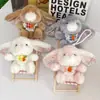Celebridade da Internet 4 polegadas Brinquedo de Pelúcia Pingente Boneca Cachorrinho Ursinho de Pelúcia Coelho Bolsa de Presente Acessório de Chaveiro