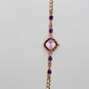 Reloj de Marca Zido para Mujer, Reloj de Moda de Alta Gama para Dama, Reloj de Pulsera Deportivo Romboidal Simple y Lujoso con Incrustaciones de Diamantes