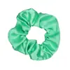 Banda elástica para el pelo de color brillante de tela Amazon, cuerda para el pelo de intestino grueso, cuerda para el pelo simple de satén de color liso europeo y americano, accesorios para el pelo