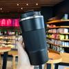 Copo Térmico a Vácuo de Camada Dupla com Tampa Aço Inoxidável 304 Copo de Café Criativo Lazer ao Ar Livre Portátil Copo para Carro