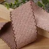 Cinta de Lana a Cuadros con Bordes de Gancho para Lazos Hechos a Mano de Bricolaje, Accesorios para el Cabello, Pinzas para el Cabello, Accesorios de Joyería, Accesorios para Zapatos y Sombreros, y Materiales para Ropa