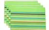 Jogos Americanos de Tecido 100% Algodão Estilo Europeu, Tapetes Domésticos Isolantes de Calor, Jogos Americanos Coloridos para Mesa de Jantar Atacado 30*45cm