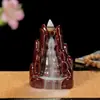 Incensário de Refluxo Artesanato Cerâmico Popular Buda Incenso Sândalo Montanha Alta e Água Corrente Decoração de Incenso para Casa e Escritório