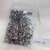 1440 Peças de Joias de Diamante para Unhas com Fundo Plano, Luxo Leve, Azul Elegante Gota d'Água Marquise Cubo de Açúcar Formato Especial Diamantes Decorativos para Nail Art