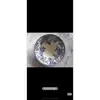 Plato Británico Original de Comercio Exterior Jbs Azul y Blanco de Cerámica con Color Bajo Esmalte Estilo Occidental para Filete, Plato de Cena, Tazón de Postre para Uso Doméstico