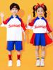 Ropa de Moda Infantil Hip-hop Ropa de Actuación Hip-hop para Niños Ropa de Baile Jazz para Niñas Traje de Ropa de Baile para Estudiantes de Primaria Verano