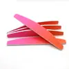 Nuevas Tiras de Papel Recubierto de Color Degradado con Varios Colores, Tiras de Lijado Doble Cara para Manicura y Dar Forma, Venta Directa de Fábrica