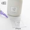 Flor de sellado inglesa tarjeta lata de hierro piedra de incienso de expansión vela perfumada calcomanía de slime calcomanía de decoración de flores
