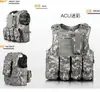 Chaleco Táctico 6094 Chaleco Multifuncional Camuflaje Chaleco Antibalas Cs Exterior Plug-In de la Vida Real Traje Antipunzadas Camuflaje Combate