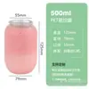 Latas de plástico desechables transparentes PET botella para té de leche latas selladas para jugo latas para bebidas de café se puede personalizar LOGOTIPO