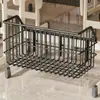 Cesta Suspensa Lateral para Debaixo da Mesa Cesta de Armazenamento para Debaixo da Mesa de Estudante Sem Furos Específico para Sala de Aula Porta-Objetos para Livros Mochilas Artefato