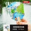 Dalian AR Group Abanico Guochao Wenchuang Pequeño Regalo Arquitectura de Ciudades Chinas Abanico Wenlv Imán para Refrigerador Pegatina Regalo de Acompañamiento