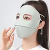 Máscara de Sol de Nylon Verão Rosto Inteiro Anti-UV Ciclismo Máscara Facial Respirável Dirigindo Máscara de Sol