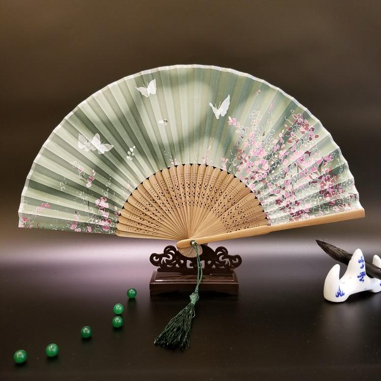 真丝绿面