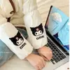 Mangas Protetoras Infantis Anti-Sujeira Sanrio com Bordado de Desenho Animado, Estilo Coreano, Protetores de Manga Unissex para Bebê, Outono Anti-Manchas