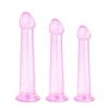 Pene Enchufe Anal Transparente Dispositivo de Masturbación para Hombres y Mujeres Tira Anal Cristal Ventosa Pene Productos Sexuales para Adultos