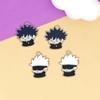 Feitiço Batalha Animação DIY Acessórios Personagens de Desenhos Animados Japoneses Liga Óleo Dropping Bag Decorações Pingente