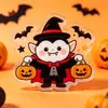 Chaveiro Acrílico Halloween Ação de Graças Abóbora Fantasma Casamento Estilo Rosa Doce Legal Pingente de Chaveiro