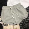 Shorts Deportivos para Mujer 2024 Verano Pantalones de Yoga con Cintura Elástica, Look Holgado Adelgazante, Pantalones Cortos A-Line de Pierna Ancha, Pantalones de Casa de Cintura Alta