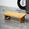 Soporte de Altavoz Marshall Base de Madera de Bambú para Audio Soporte de Colocación Soporte de Escritorio Estante de Almacenamiento Bandeja Soporte para Adornos