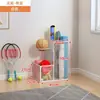 Rack de armazenamento para esportes em casa para basquete, futebol, vôlei, raquetes de badminton e equipamentos de ginástica; um rack de armazenamento e organização para bolas esportivas