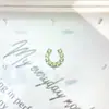 Pendientes de Herradura de Zirconia 5A de Aleación de Titanio F136 Piercing Labial Piercing de Lengua Joyería Corporal de Titanio G23 con Rosca Interna