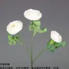 Ventas Directas de Fabricantes de Comercio Exterior: Flores Artificiales Blancas, Flores Falsas Estilo Bosque, Materiales Florales para Bodas, Flores para Decoración de Salón de Bodas