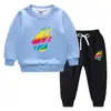Conjunto de suéter infantil outono e inverno 2023 Estilo ocidental novo grande infantil de veludo acolchoado quente de inverno com mangas compridas