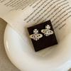 Aretes de Planeta Tridimensional de Circonio de Alta Calidad para Mujer Aretes de Moda Elegantes Retro de Lujo Ligero Aretes Combinables para Viajeras Elegantes