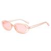 Retro Pequeno Oval Hong Kong Estilo Internet Celebridade Óculos de Sol Europeu e Americano Moda Ins Moda Óculos de Sol Mulheres Fotógrafo de Rua Óculos de Sol
