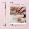 Pintura de uñas de doble propósito para música, herramienta profesional de arte de uñas, cabeza redonda, bolígrafo de taladro para terapia de luz, bolígrafo de pintura de color, bolígrafo para uñas