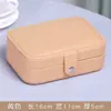 Caja de Joyería Plegable de Viaje de Doble Capa para Anillos, Collares, Pendientes, Caja de Joyería Multicapa, Caja Portátil de Almacenamiento de Joyería