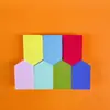 Esponja de maquiagem em formato de casa pequena pentagonal, para uso úmido e seco, algodão de maquiagem, ovo de beleza, cushion, esponja para BB cream