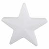 Luz Ambiente LED Brilhante Estrela de Cinco Pontas Alimentada por Energia Solar para Decoração de Feriado, Iluminação da Base da Árvore, Arranjo de Paisagismo Externo, Natal