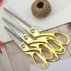 Tijeras de sastre de acero inoxidable al por mayor de fábrica, tijeras metálicas para el hogar, costura, cinta, papel de regalo, para ropa de coche